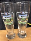 Paulaner Weissbier .5L Beer Glasses Germany Breweriana Set Of Two — photo 4
