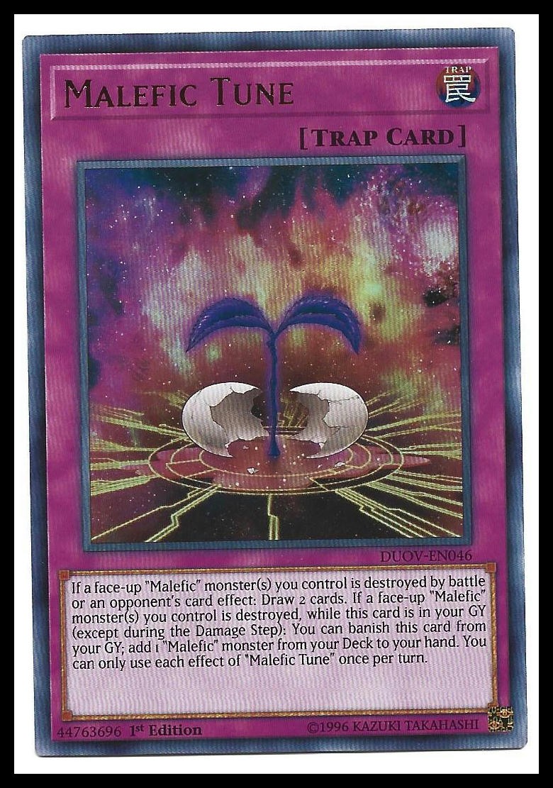 Malefic Tune DUOV-EN046 Ultra Rare Duel Overload Yu-Gi-Oh! Near Mint NM [J]