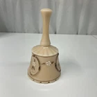 Vintage Westmoreland Handpainted Artist Signed Bell 1979 6" tall Antique