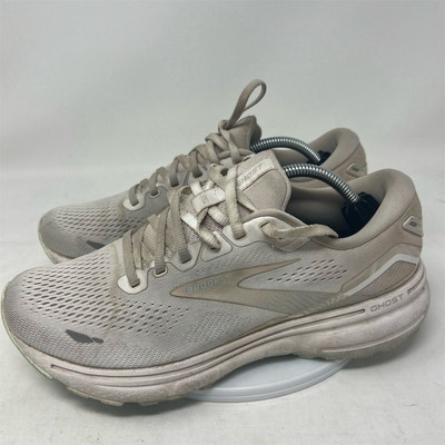 Brooks Ghost 15 Women's Running Shoes White Size 8.5 Lightweight Cushioned