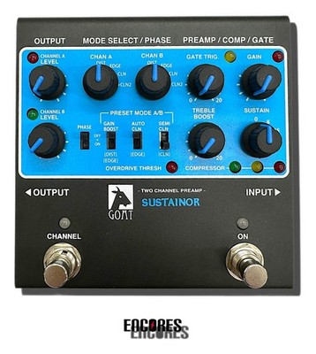 GOAT BLUESERIES Sustainer Pedal 6093 getestet & funktioniert