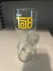 Vintage Tab Cola Drinking Glass, Hourglass Shape, Coca-Cola Co.