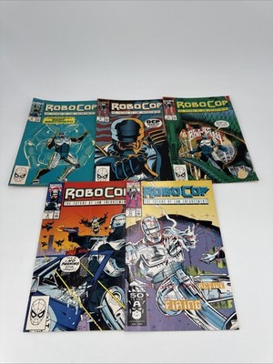 Marvel Comics Robocop The Future Of Law Enforcement #4 5 7 8 11. Lot of 5