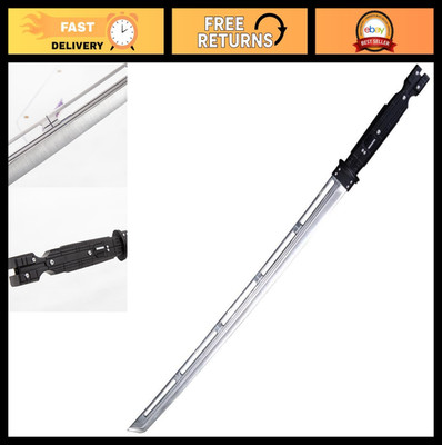 37'' Stainless Steel Ronin Sword - Sharp Blade, Durable Design, Collectible Weapo