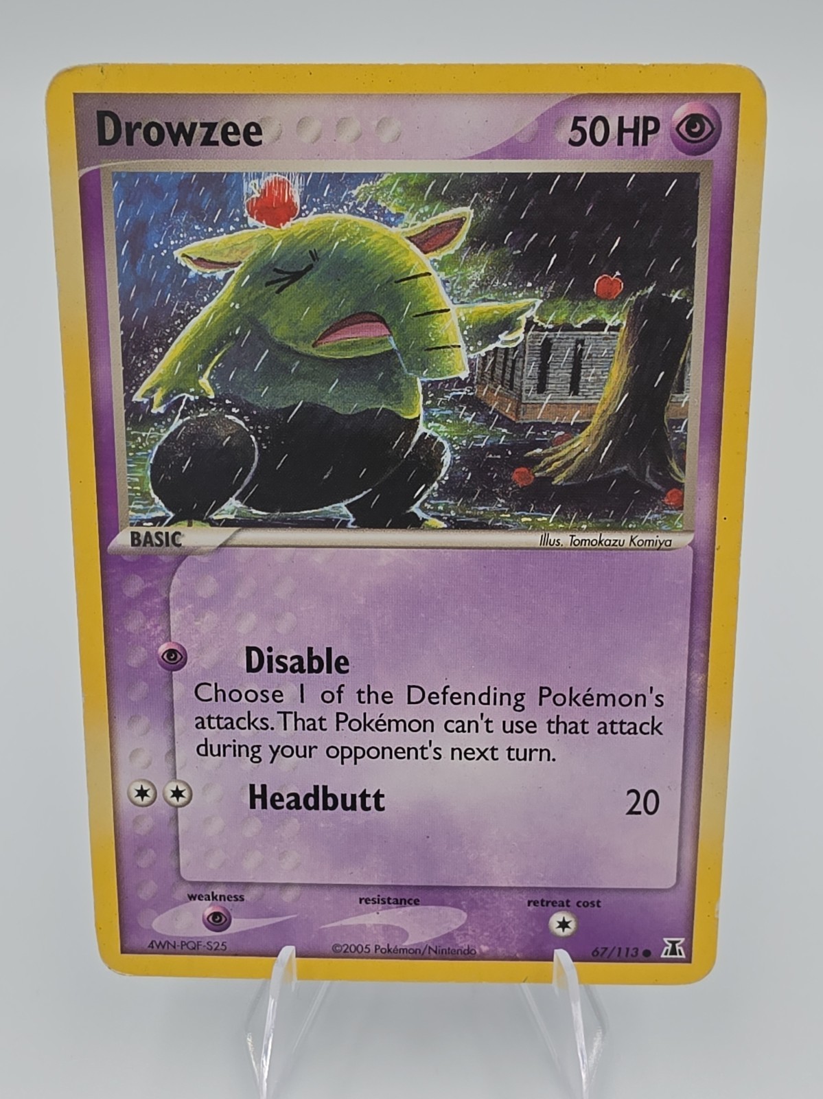 Pokemon - Drowzee - 67/113 EX Delta Species - Regular