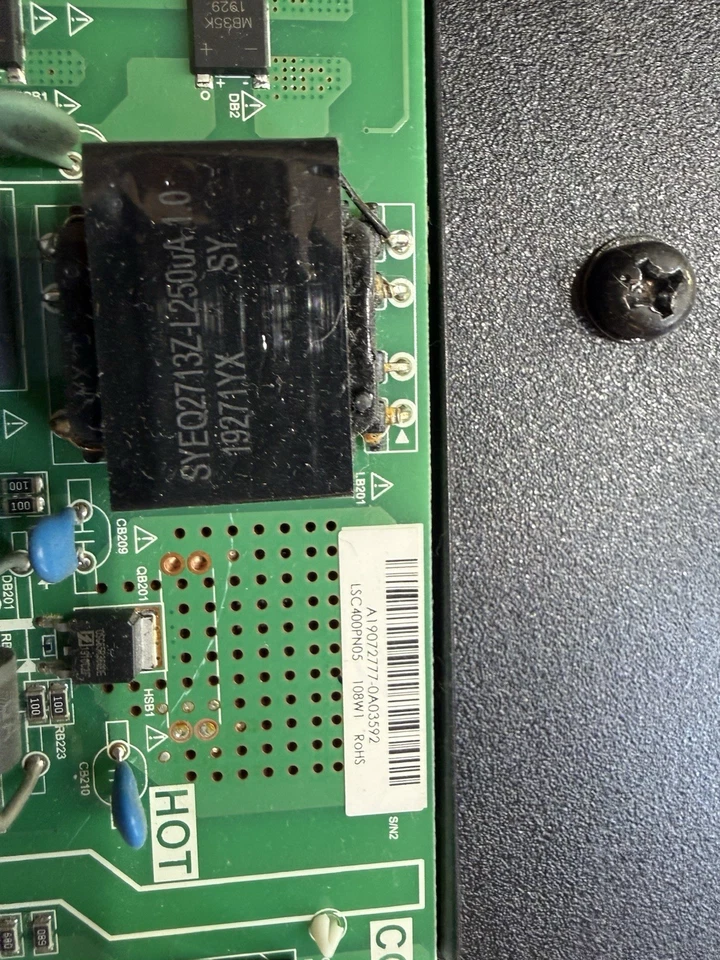 SHARP 40BJ5K TV MAIN BOARD TP.MS6586.PC710 - Image 4 of 4