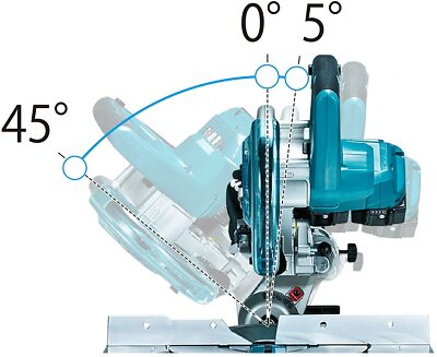 Makita LS714DZ 18Vx2 190mm Dual-Bevel Sliding Compound Miter Saw