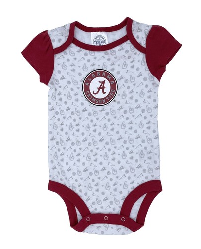 Tennessee Vs Alabama Rivalry Baby Onesie - "In My Diaper I Have A..." Sports Fan Bodysuit