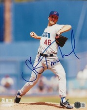 Steve Trachsel signed Chicago Cubs 8x10 photo autographed Beckett COA