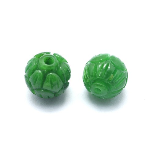 5pcs Natural Burmese Jadeite Jade Beads Round Loose Spacer Beading Crafting 8mm - Picture 2 of 2