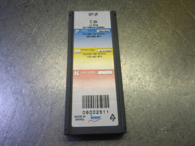 Iscar Carbide Inserts QTY10 GFF2R IC354 (LOC483B)