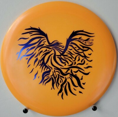 USED/Tested Innova Champion Color Glow Wraith RIM INK 175g Disc Golf 123121-WR1