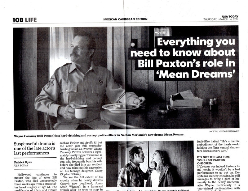 Bill Paxton + Big Love show- 50+  original, separate clippings pages lot