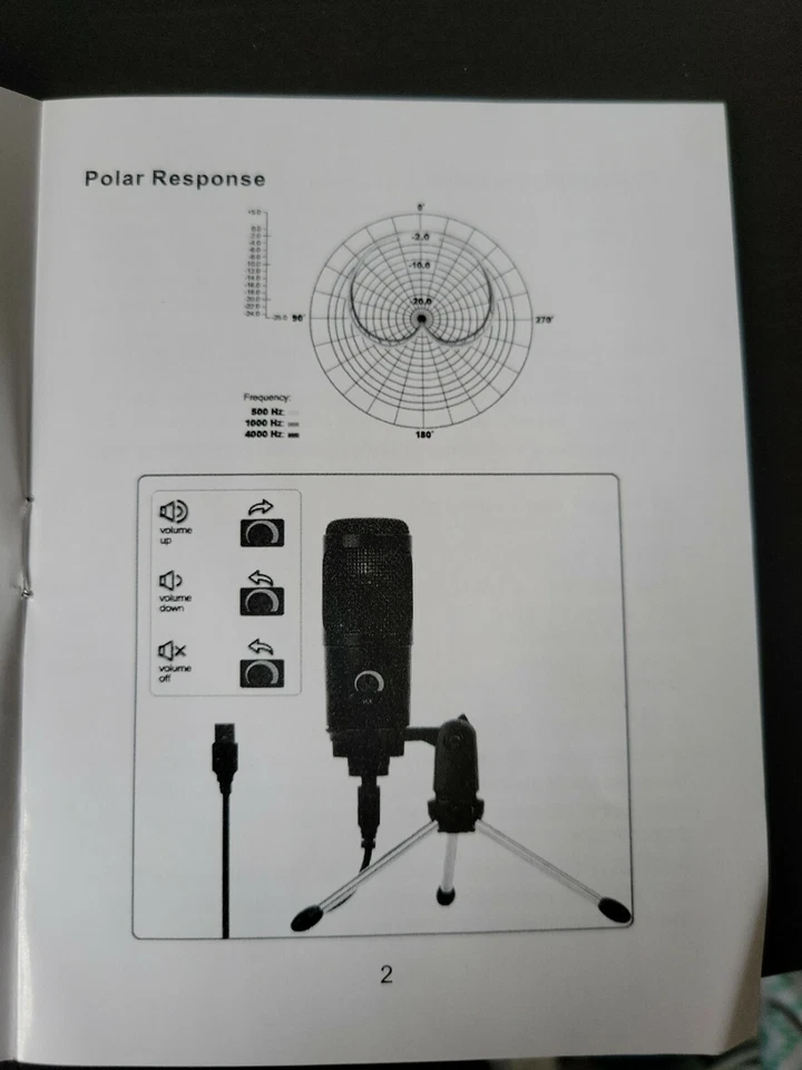 Condenser USB Recording Microphone,  for podcasting or meetings. - Image 4 of 4