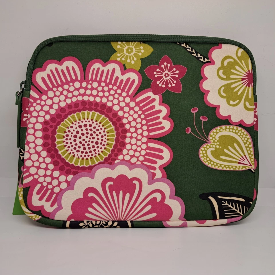 VERA BRADLEY Neoprene Tablet Sleeve - Protect iPad Case - OLIVIA PINK - NWT - Image 2 of 2