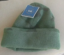 Winter We Essentials Unisex One Size Winter black green Camouflage beanie Hat 