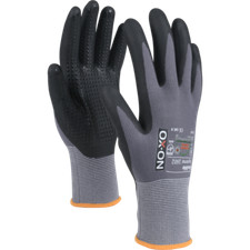 12 Paar Montagehandschuhe mit Noppen Gartenha...