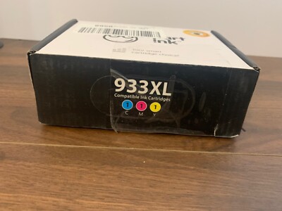 Smart Ink 933XL 933 XL - 3 Pack Color Ink Cartridges Cyan Magenta Yellow