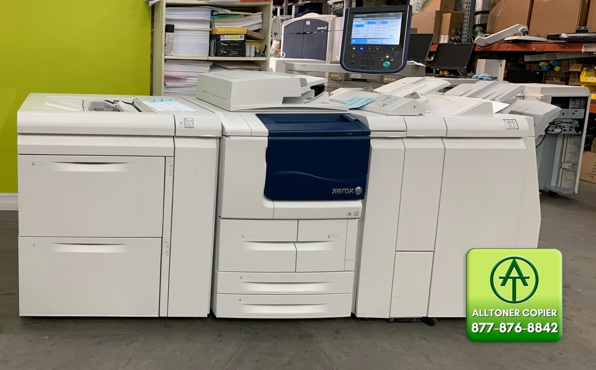 Xerox D95 Mono Copier Printer Scan Feeder Booklet Finisher 95PPM
