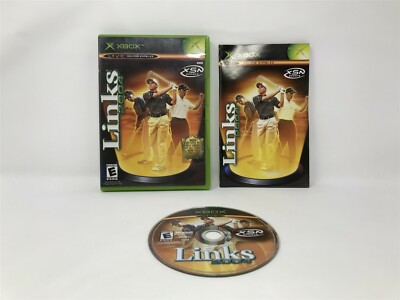 Links 2004 - Microsoft Xbox Original - Complete in box CIB