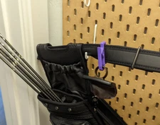 Archery Finger Tab Quick Access Hook , 3 PACK , Easy-to-Use Equipment Accessory