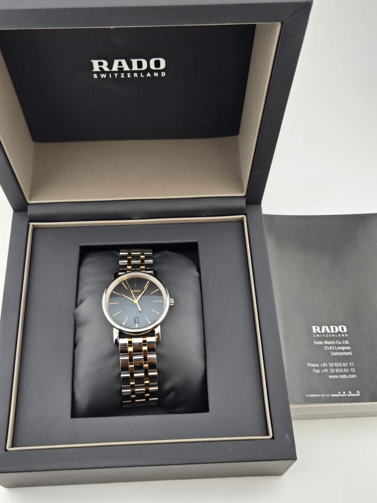 Rado Women’s DiaMaster M Black Dial Ladies Swiss Watch – R14089163 ($1600 MSRP)