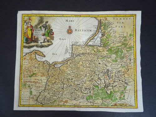 Antique Map of Prussia by Philipp Cluver 1697 - Picture 2 of 5