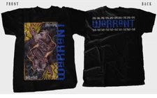 New printed T-shirt -WARRANT- Dog Eat Dog