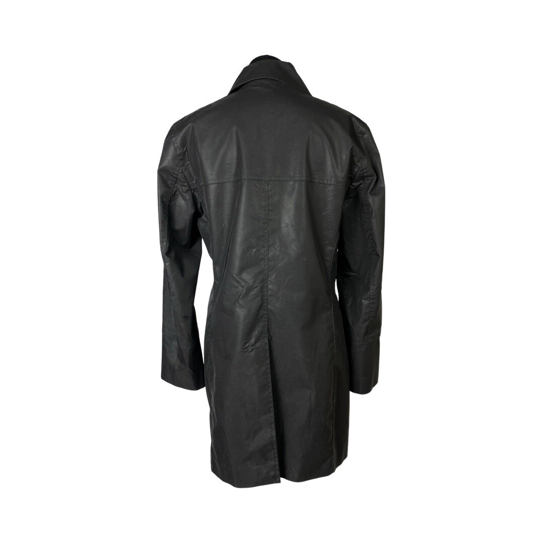 Gucci Era Tom Ford Very Rare Zip Polivilclorl Archive Black Coat