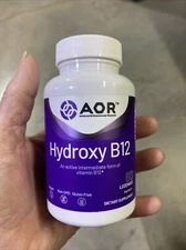 AOR Hydroxy B12 60 Lozenges Exp 07/2024