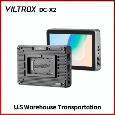 VILTROX DC-X2 6 Inch Touch-Screen 4K Video Monitor HDMI IPS 3D-LUT 1920x1080P US