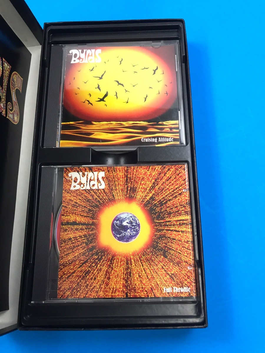 The Byrds 4x CD Box Set COLUMBIA LEGACY 1990 FULL THROTTLE