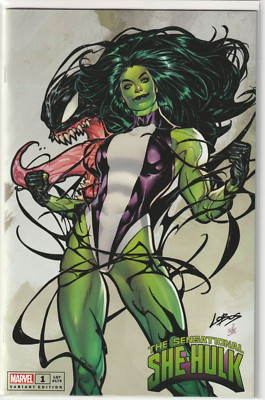 SENSATIONAL SHE-HULK #1 PABLO ''LOBOS'' VILLALOBOS 616 EXCLUSIVE VARIANT (2023)