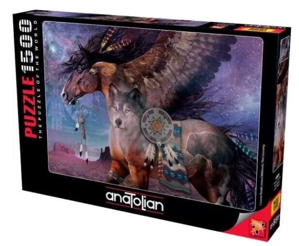 NEW Anatolian Jigsaw Puzzle 1500 Pieces Tiles "Spirit Leaders&#034