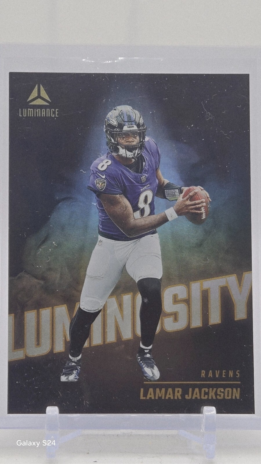 2024 Panini Luminance Luminosity Lamar Jackson #LUM-LJN