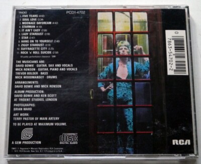 洋楽 David Bowie CD デヴィッド・ボウイ / 73年7月3日 ジギー・スターダスト最後の