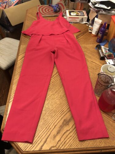Trina Turk Dresses Pink Jumpsuit Size 2 with pockets - Picture 1 of 6