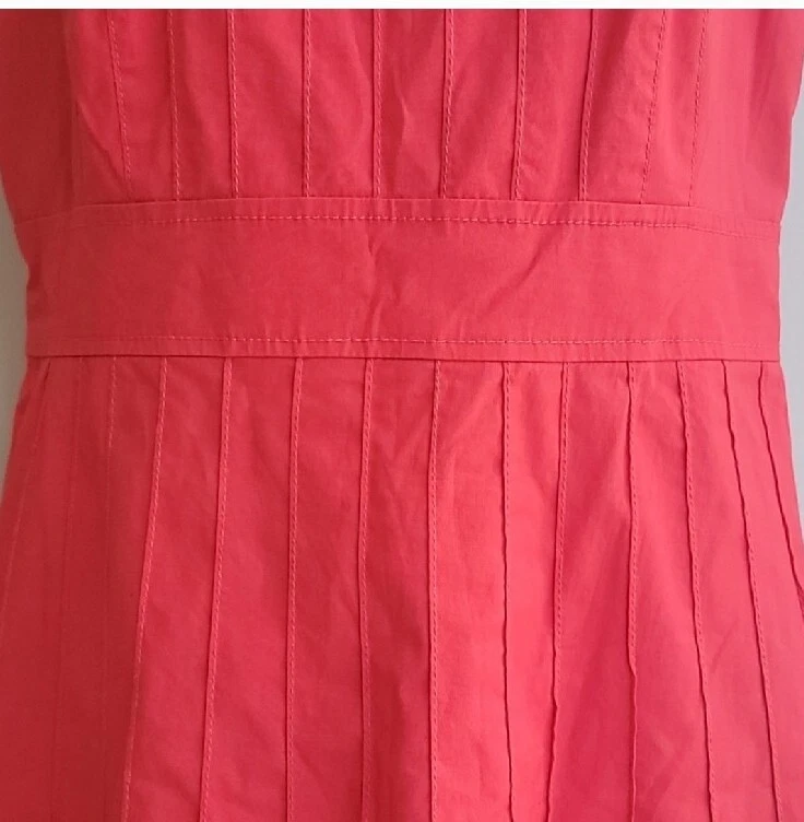 Abito rosso darla Tory Burch aderente e flare taglia 4