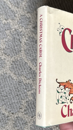 Charles Dickens A CHRISTMAS CAROL 1992 First Edition Longmeadow Press - Picture 9 of 9