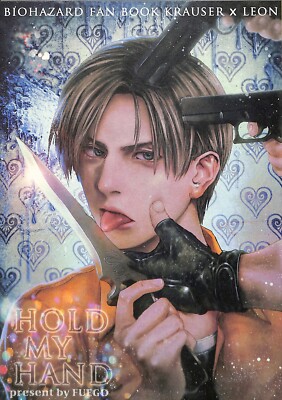 Resident Evil Biohazard Doujinshi Comic Book Jack Krauser x Leon