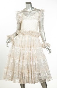 long gold slip dress