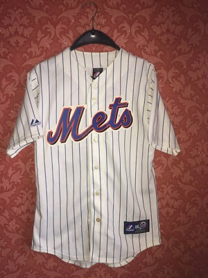 Majestic New York Mets Johan Santana #57 Stitched Baseball Jersey