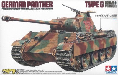 Tamiya 35170 Pz.Kpfw. Panther Ausf. G - Frühe Version - Sd.Kfz. 171 - 1:35