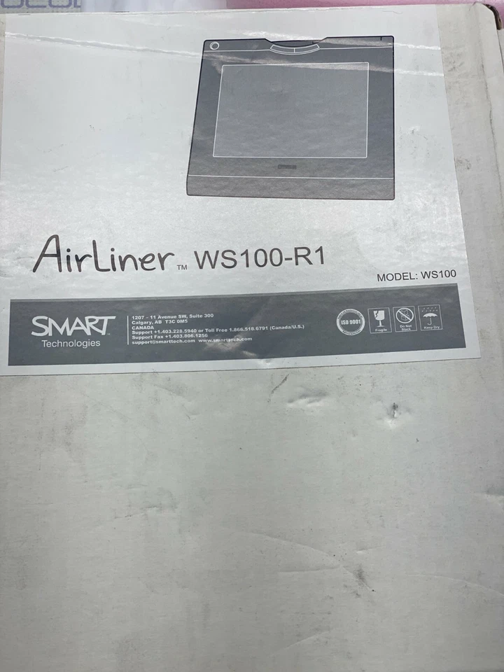 2PCS Smart Tech Airliner WS100-R1 Bluetooth Slate Touchpad Grey/Tablet Stylus - Image 2 of 4