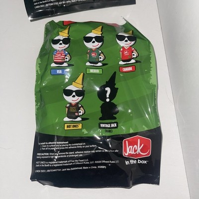 jack in the box mini bobbleheads hot ones limited edition | eBay