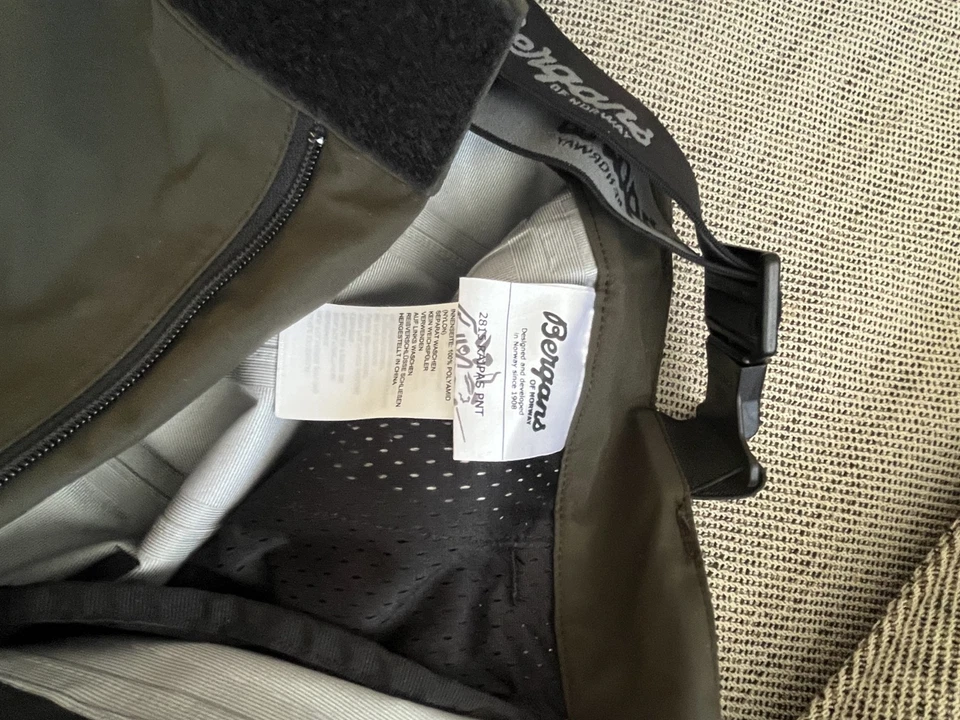 Bergans of Norway Nässeschutzhose Raipas 2815 Gr. L - Bild 3 von 3