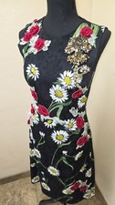 Dolce & Gabbana Floral Shift Midi Dress