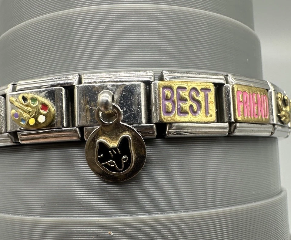 Pulsera Nomination Nominoro Zoppini Dije Italiano Acero Inoxidable Dijes 18k Foto 3 de 4