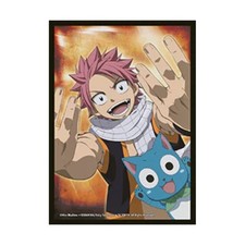 Japanime Card Sleeves Heroes of Fairy Tail, Natsu & Happy Sleeves (60) New