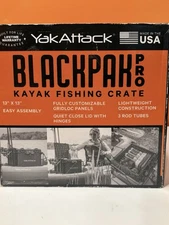 YakAttack BlackPak Pro Fishing Crate - BLP-PRO-13X13 Brand New